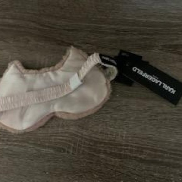 Karl Lagerfeld Faux Fur Cat Shaped sleep mask - Picture 3 of 4